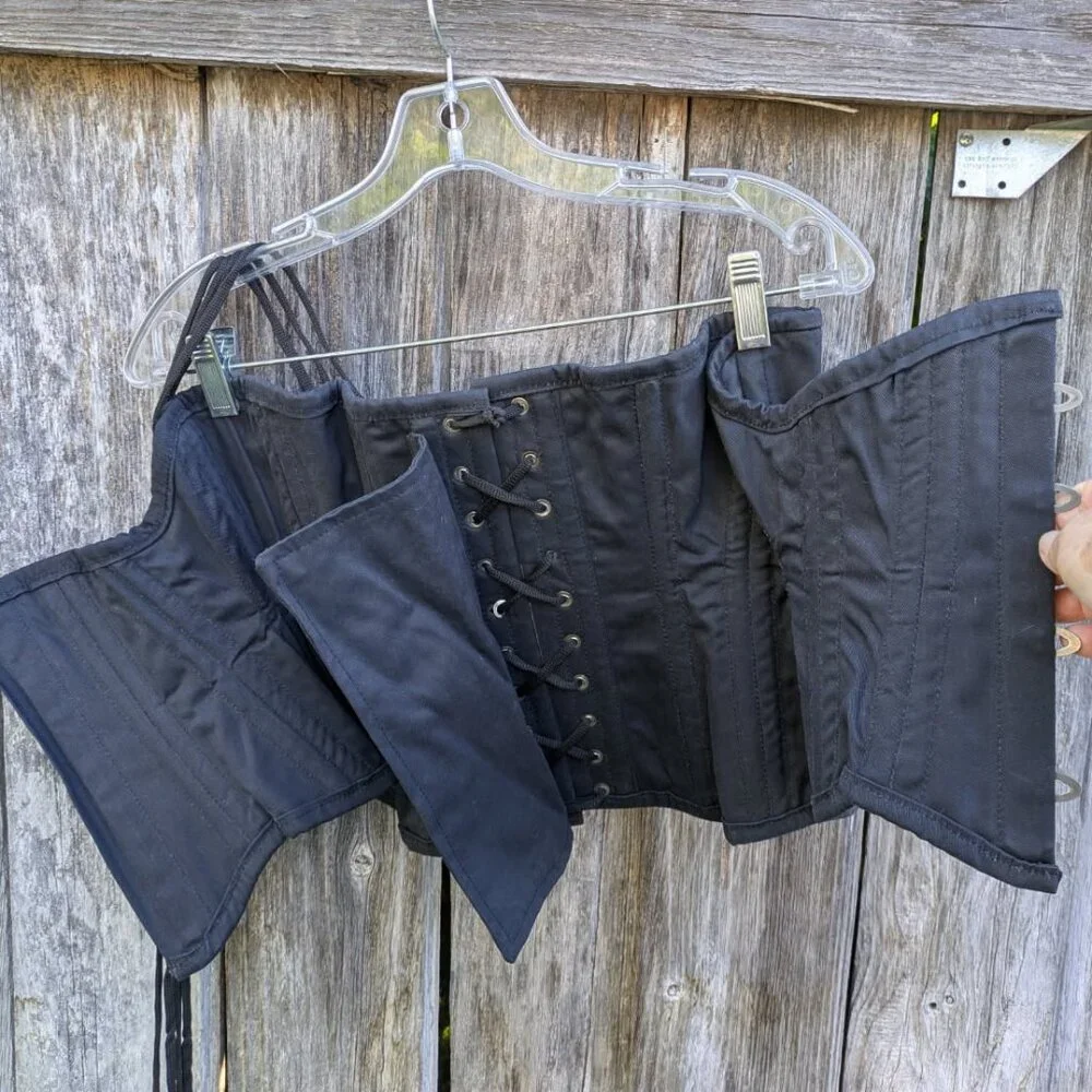 Corset Bustier Black Size M - Picture 7 of 12